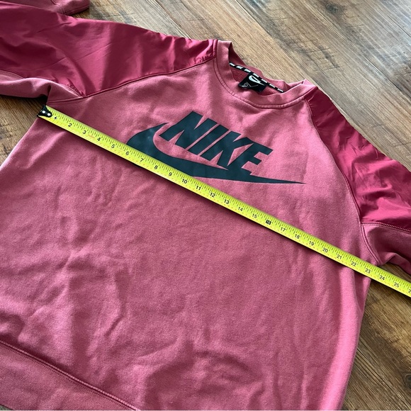 Nike Red Crew Neck Sweater - Picture 3 of 8